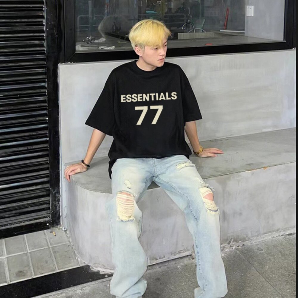 ESSENTIALS FEAR OF GOD 77 Shirts Tees Short Sleeve